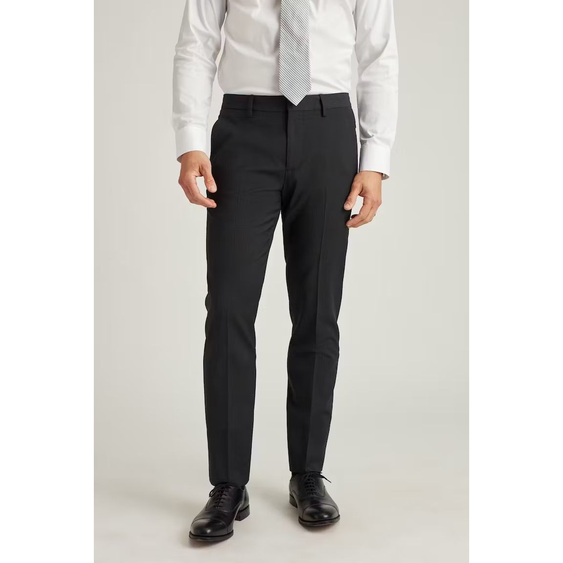 Bonobos Italian Performance Suit Pant Mason Solid Charcoal 28 Standard Fit Unf